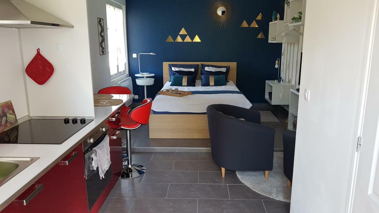 Studio Bleu - Parc Asterix - Mer De Sable - Villepinte - Aeroport Cdg Vemars Bagian luar foto