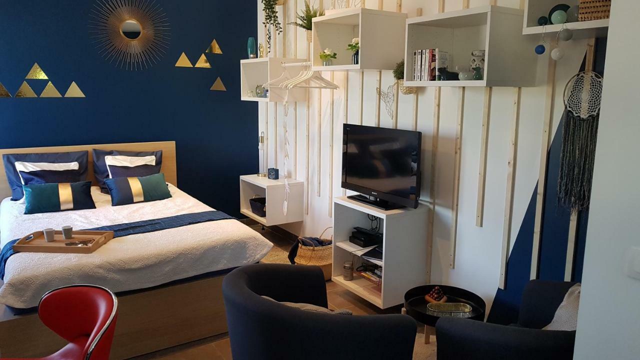 Studio Bleu - Parc Asterix - Mer De Sable - Villepinte - Aeroport Cdg Vemars Bagian luar foto