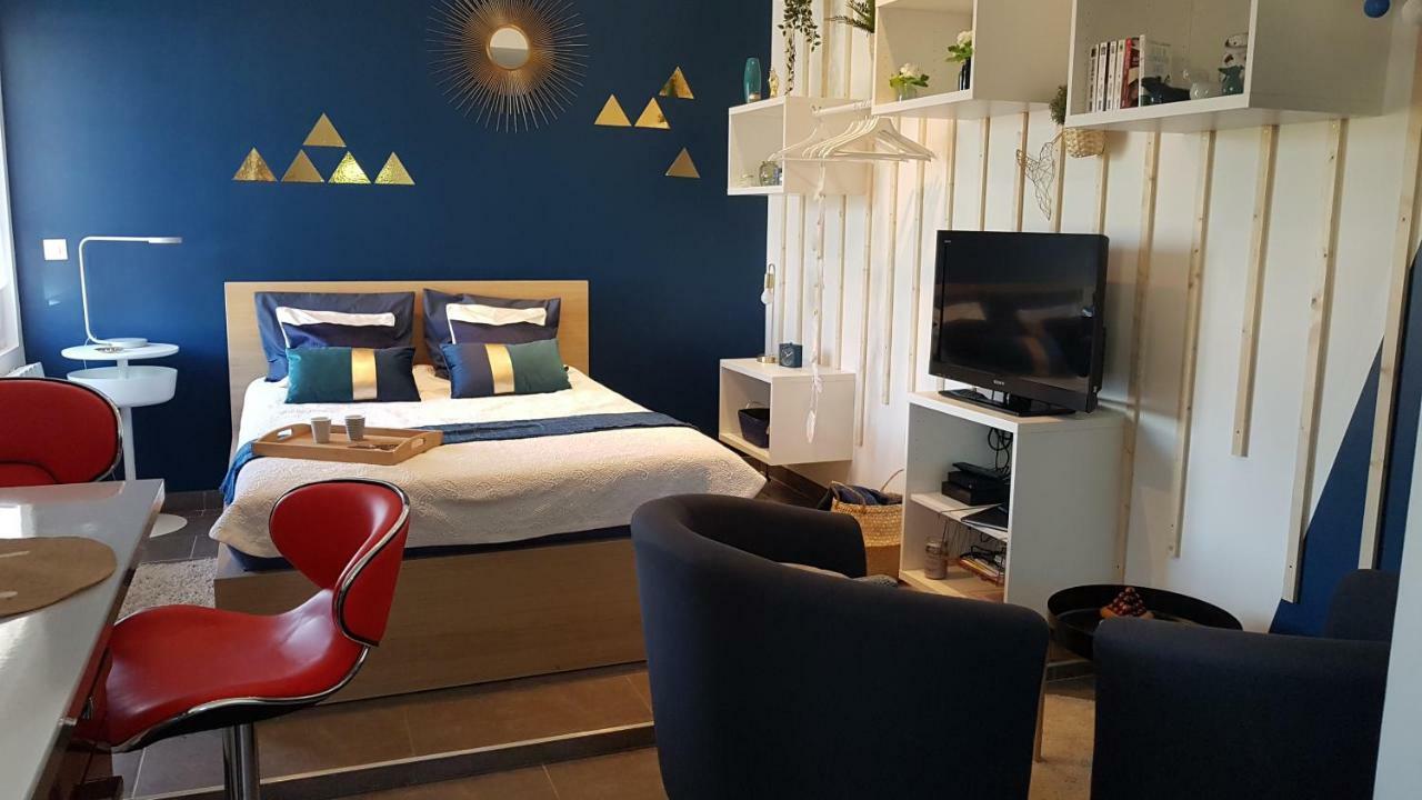 Studio Bleu - Parc Asterix - Mer De Sable - Villepinte - Aeroport Cdg Vemars Bagian luar foto